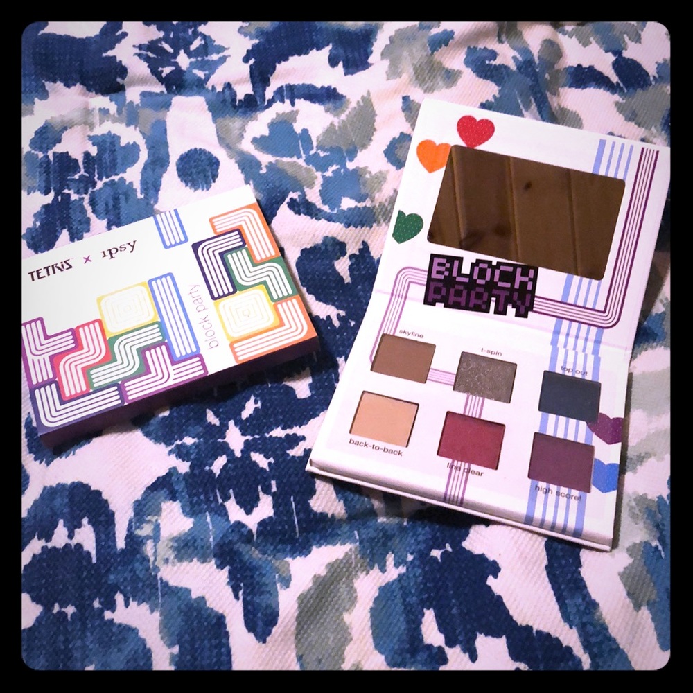 Tetris x Ipsy block party pallet